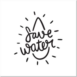 Save Water Posters and Art